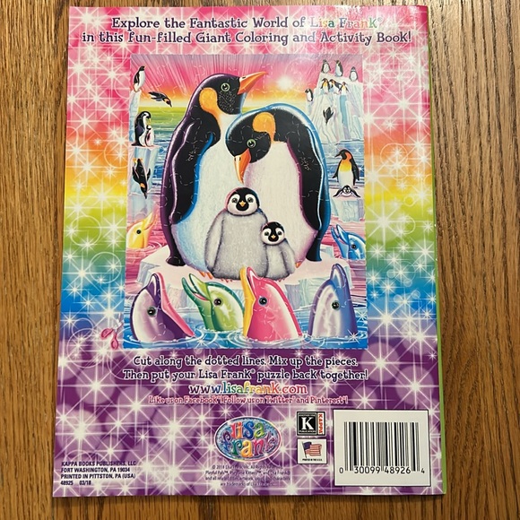 Lisa Frank Giant Coloring and Activity Book- Playtime Kittens - Picture 2 of 4